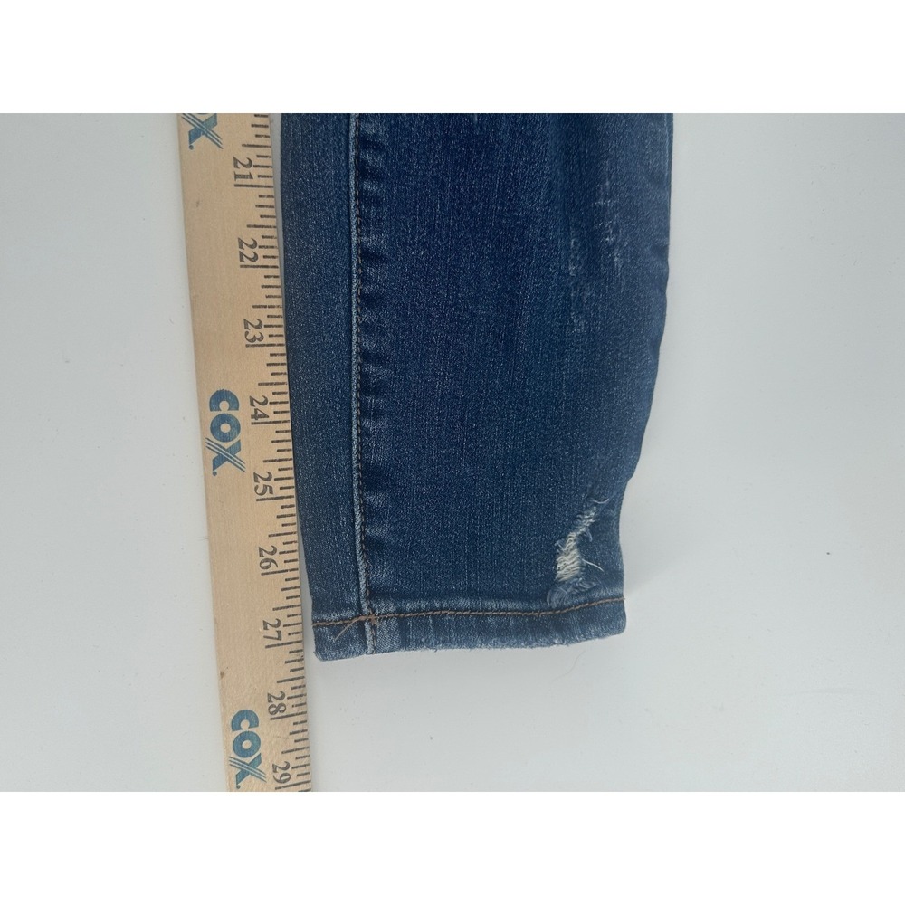 Judy Blue Skinny Jeans Womens 13/31 Blue Distressed Skinny Fit Modern JB88177 - Picture 4 of 9